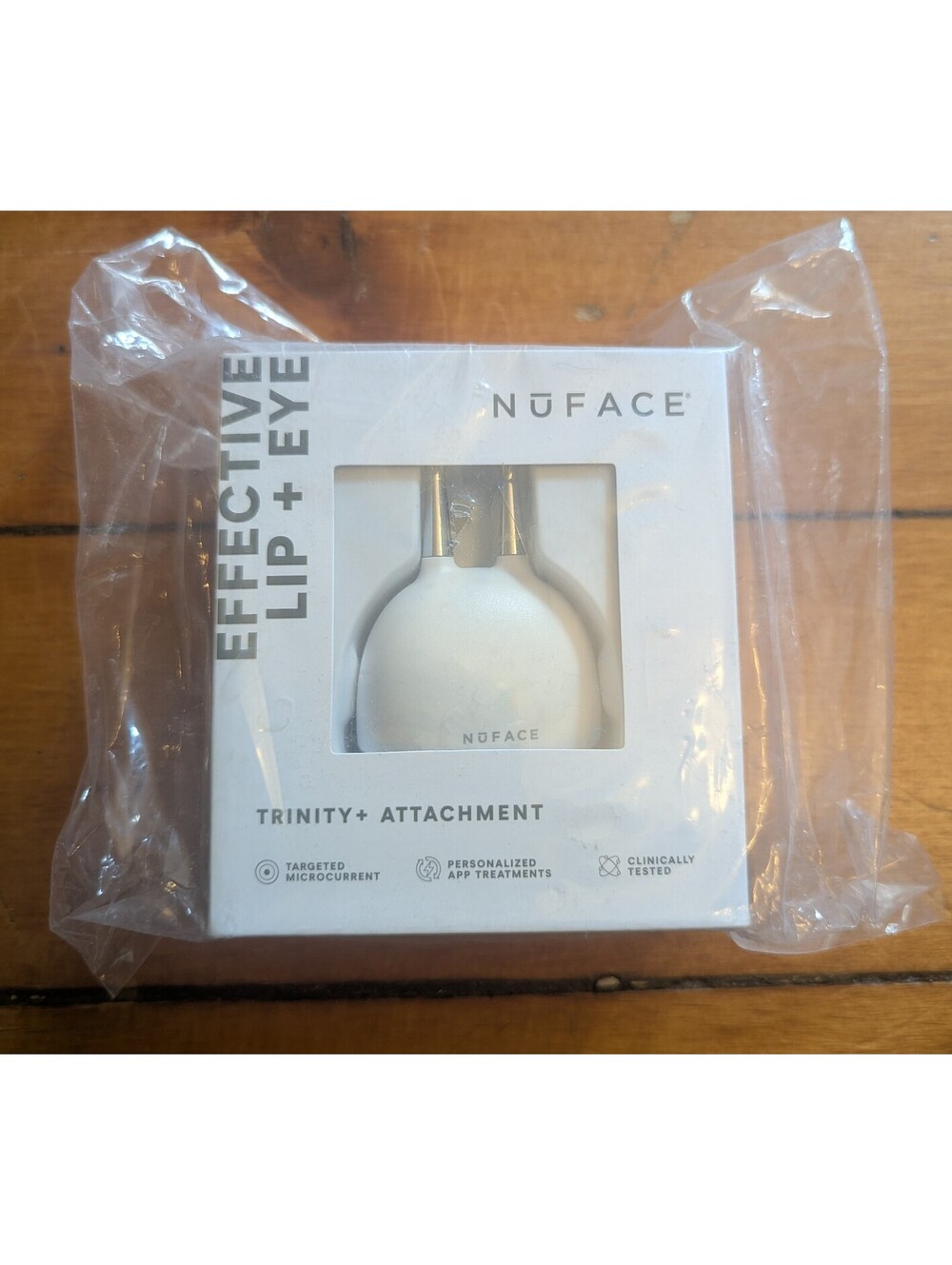 NEW IN PACKAGING NUFACE EYE AND LIP ATTACHMENT FOR TRINITY+ DEVICE